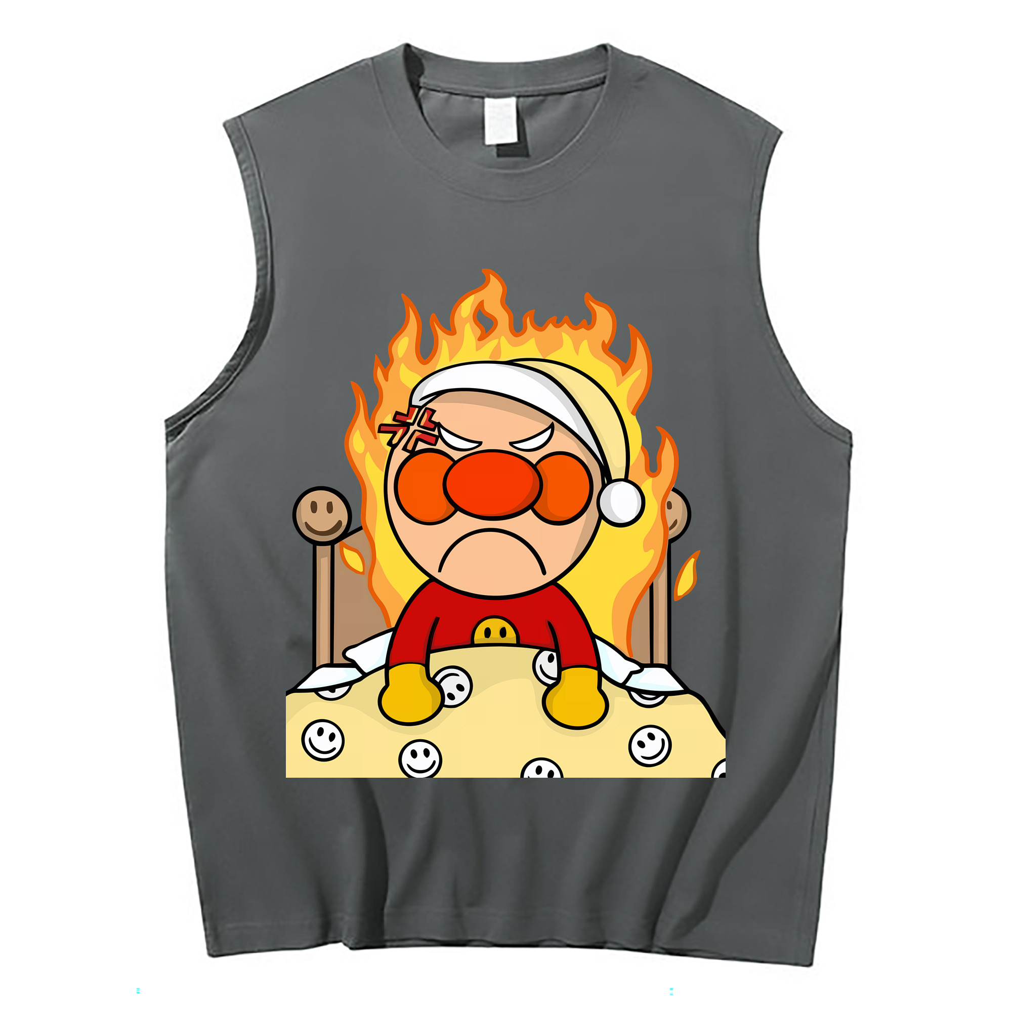 （画像用） アンパンマン Anpanman コットン100％タンクトップ（フロントプリント）